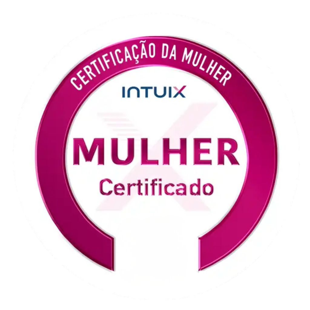 Selo de certificação Mulher